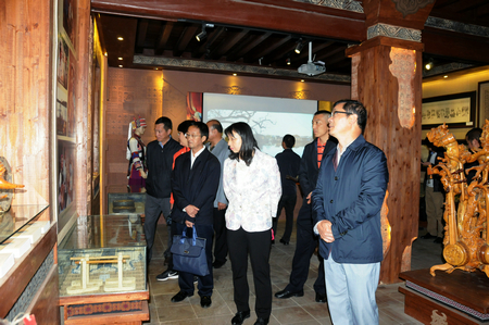 004.实地调研石林非物质文化遗产传承展示馆